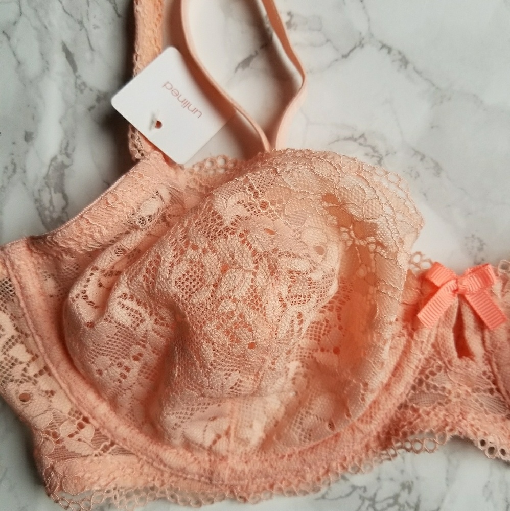 NWT Gilligan & Omalley sheer lace bra
